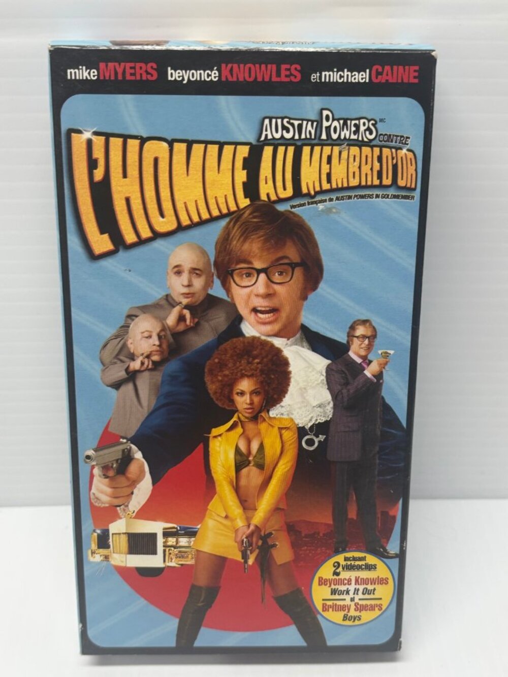 Austin Powers In Goldmember VHS French Version Mike Myers Beyonce